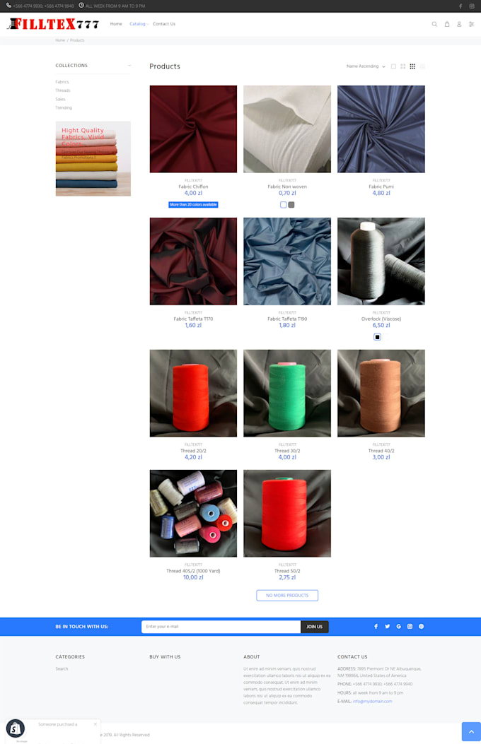 set up a shopify store