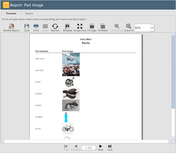 create custom reports for fishbowl inventory system