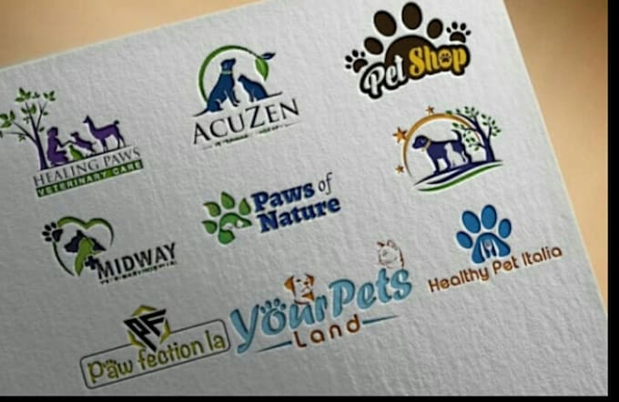 do and minimalist logo design for pet and dog business