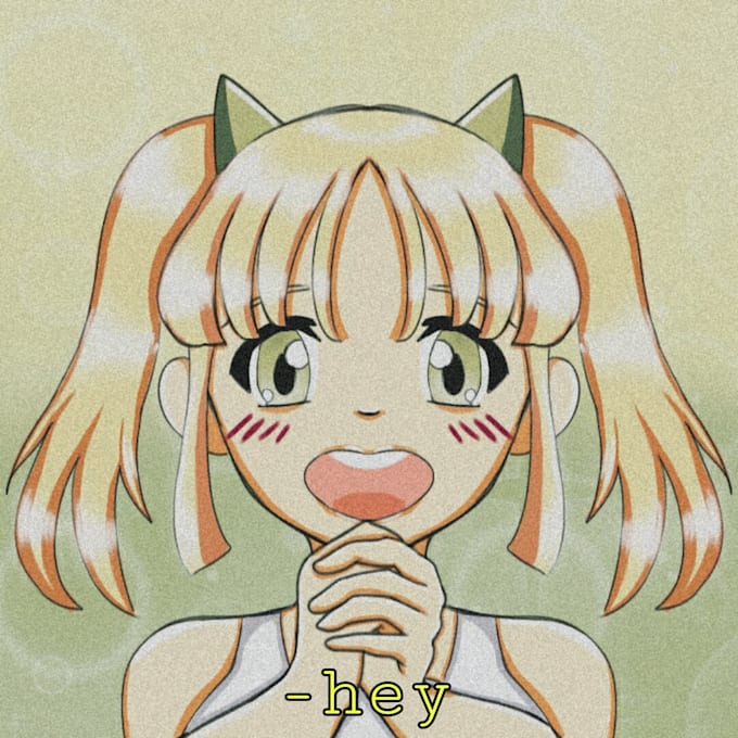 Draw 90s anime style characters by Frzecn Fiverr