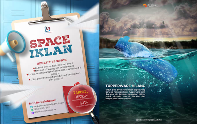design modern business advertising poster and flyer