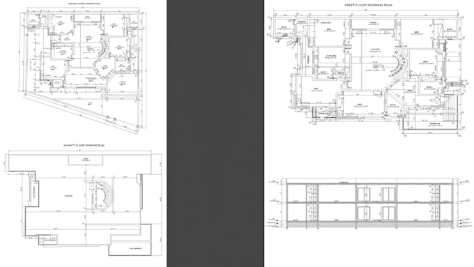 design and draft architectural 2d plans and 3d models