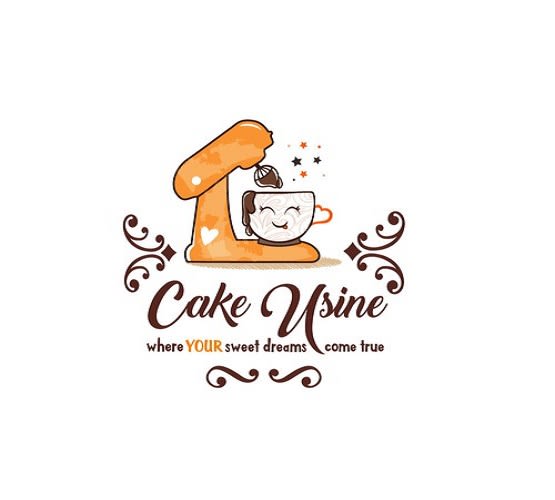design an amazing logo for a cake company with a difference
