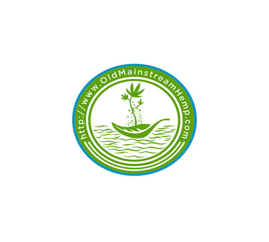 design the hemp logo on the river