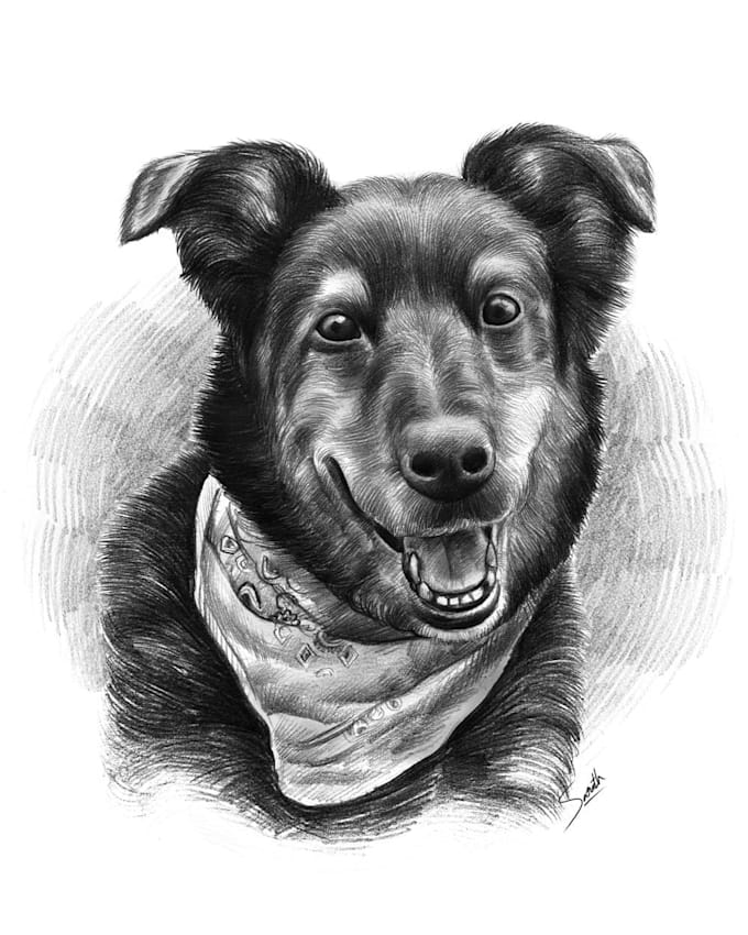 Draw amazing pencil sketch art from your photo by Messi298 Fiverr