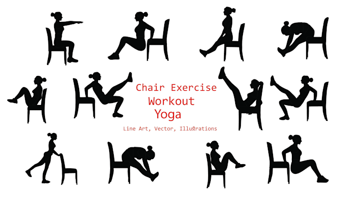 do workout yoga chair exercise patent drawing illustrate