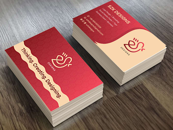 design modern eye catchy business cards within 24 hours