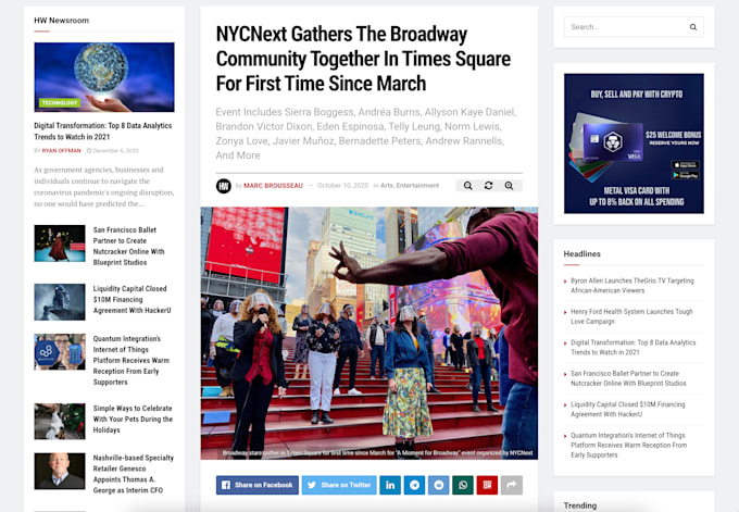 publish news on the hudson weekly