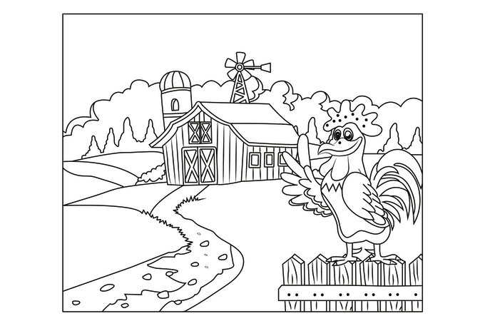 Make Any Photo Into A Coloring Book Page For Children By Hasib Art Fiverr
