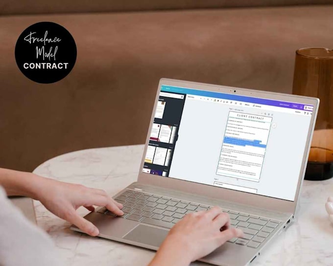 provide you with a freelance model client contract template