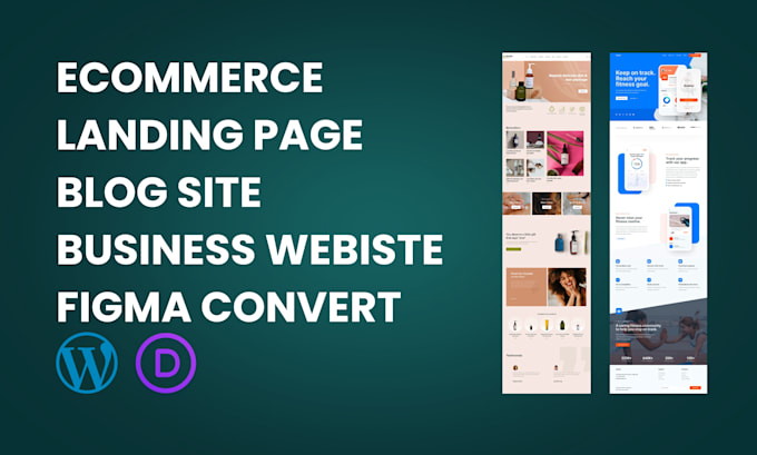design divi wordpress website, landing page using divi theme or divi builder