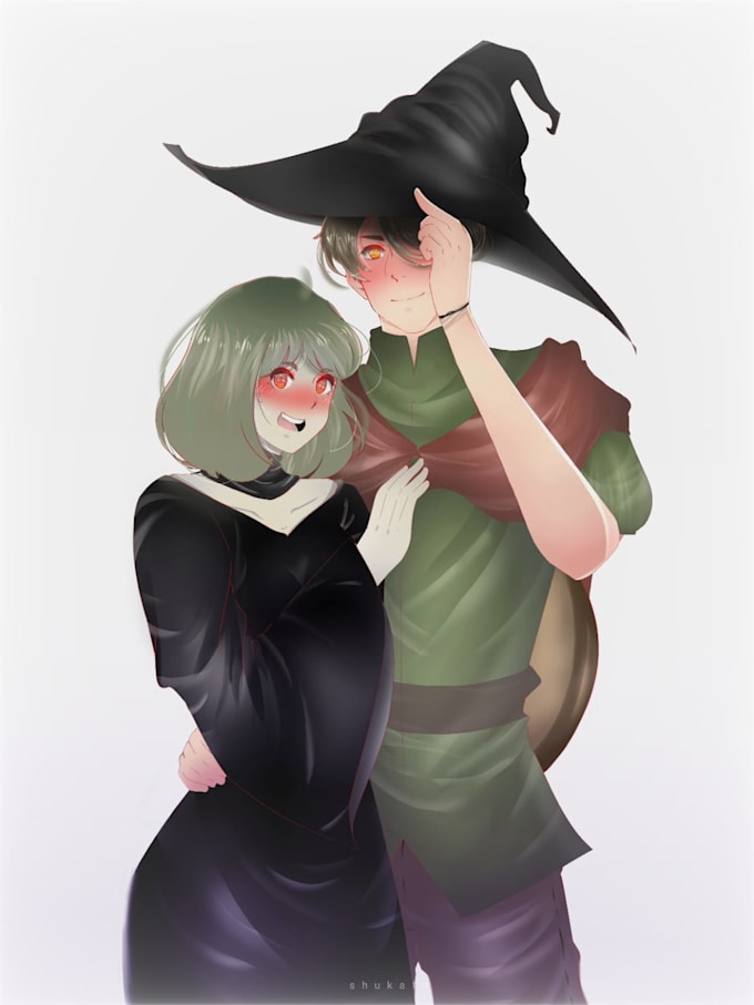 draw character in anime style
