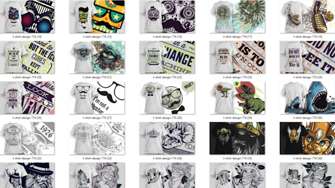 give you 20,000 designs for print on demand pod