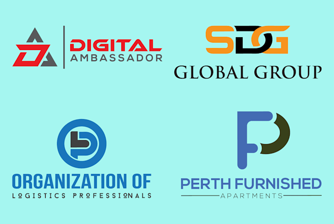 make modern company and website logo