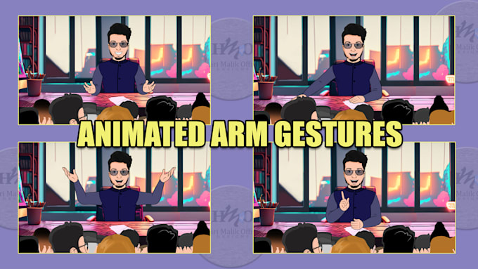 design awesome animated cartoon show in character animator