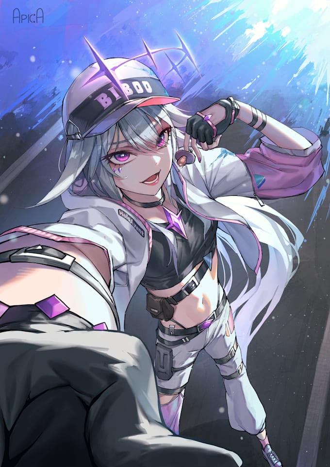 draw character in my anime art style for you