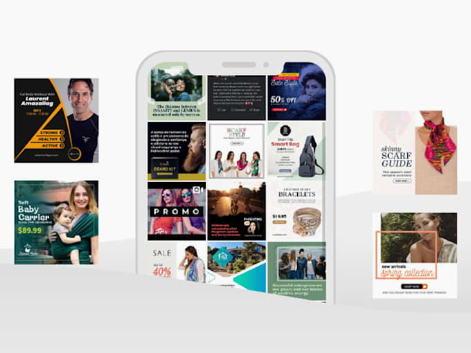 design 100 creative social media posts
