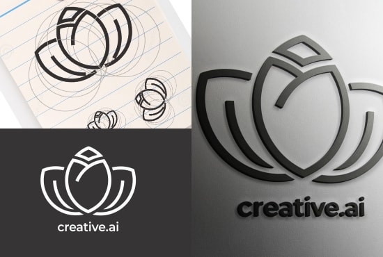 create awesome logo, free source file