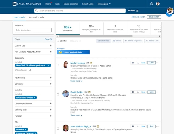 do data enrichment, email listing and b2b lead generation
