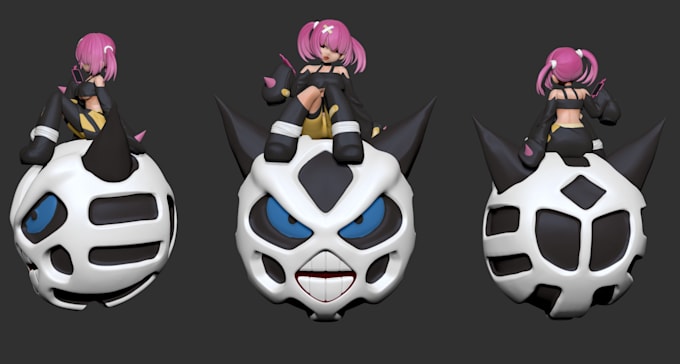 create your character for 3d printing from any artwork or design