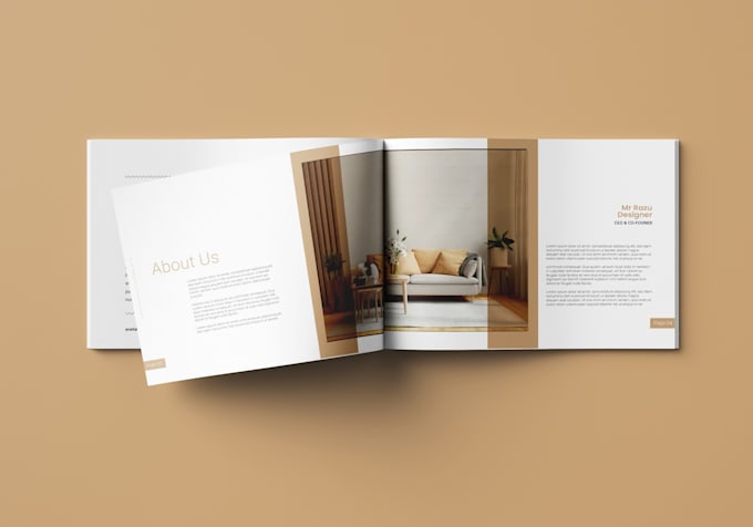 design professional brochure, catalogue, proposal, magazine quickly