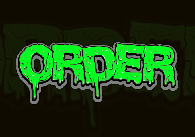 do 3d graffiti, bubble, hand lettering, drip logo or word