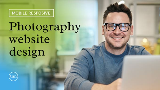 design photography website with booking functionality