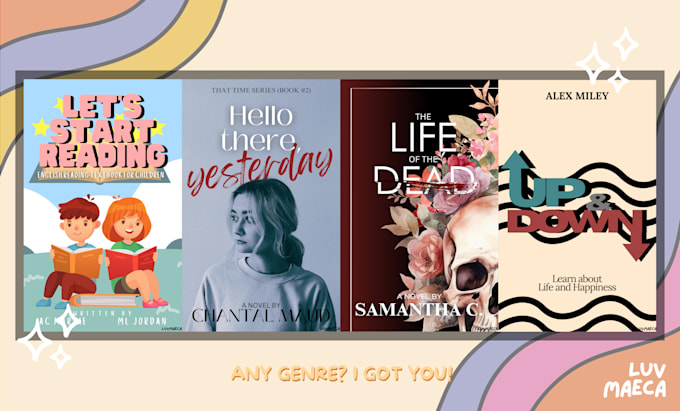 do wattpad or ebook book cover design