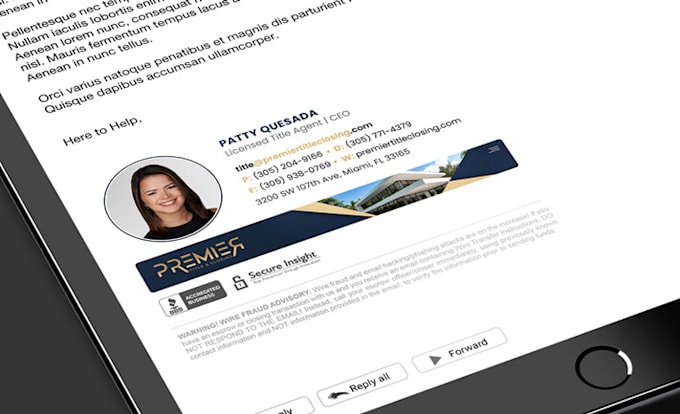 design modern email signature and animated signature in HTML