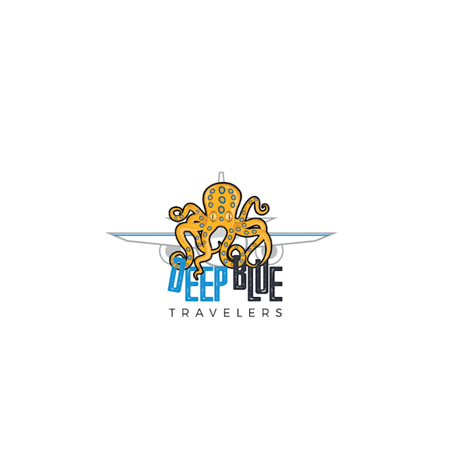 create a scuba travel logo in 1 day