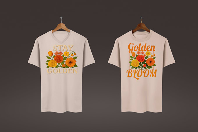 design professional custom t shirts design typhography modern prints icons