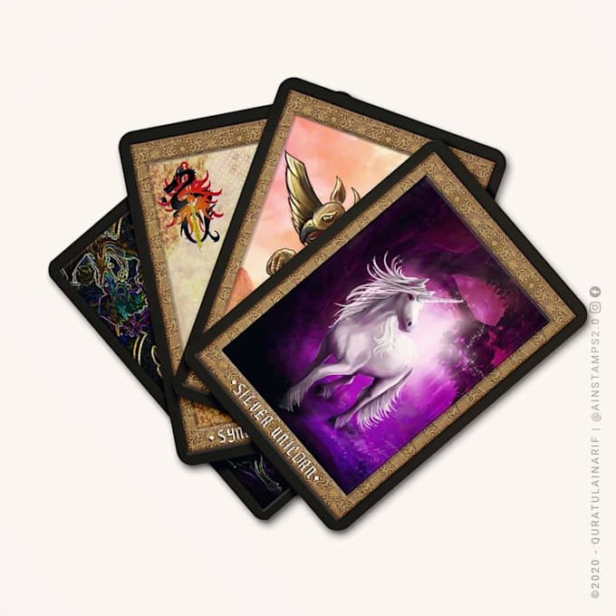 create character illustrations for card game