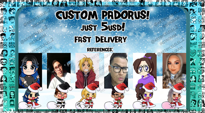 create custom padoru you want