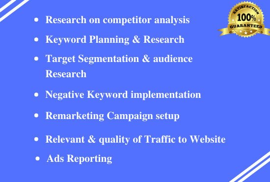 setup and manage your google ads adwords and PPC campaigns