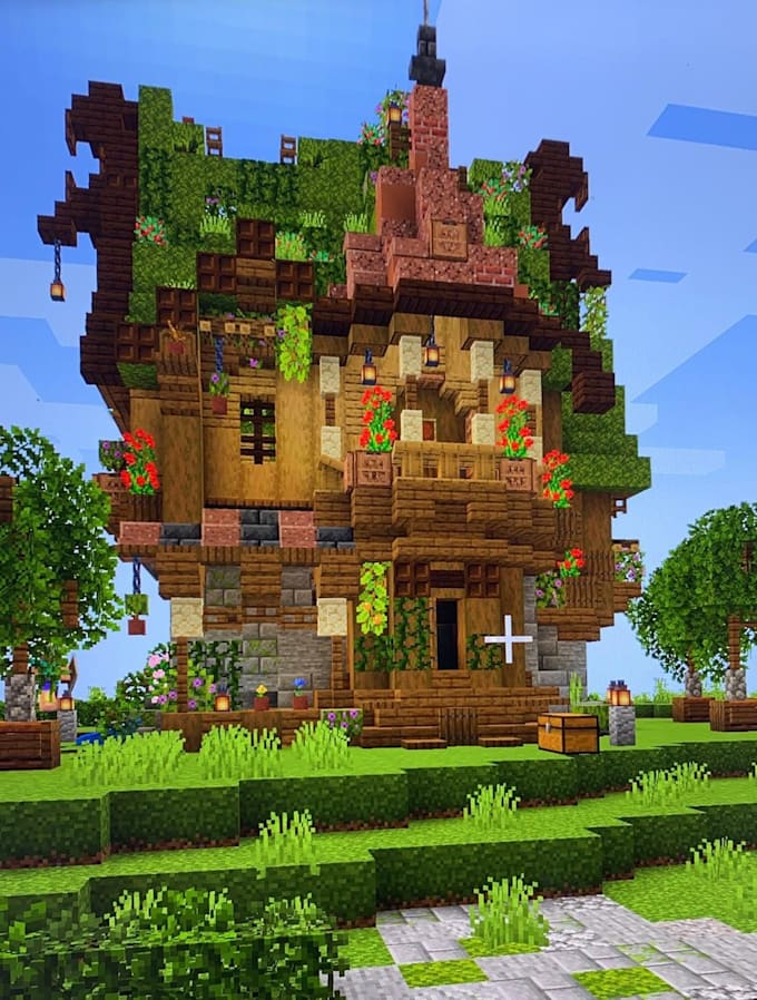 Build anything you want in minecraft by Simonejeager Fiverr