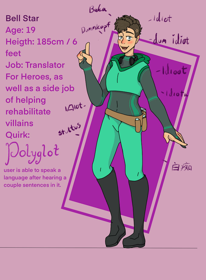 Draw your character, basic sketch commissions, for practice by