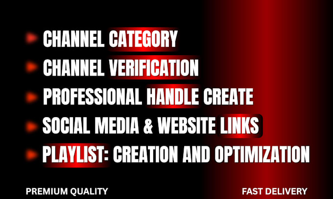 create and setup youtube channel professionally