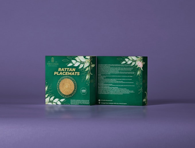 box design and label