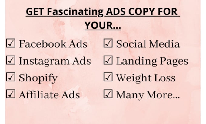 write captivating facebook ad copy for your ad that engages