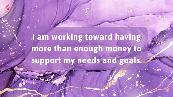 deliver 100 affirmations on abundance as an instant download