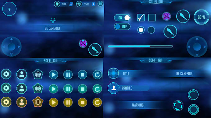 make the best UI design for games