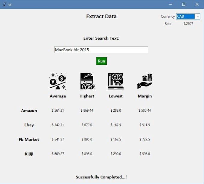 Do web scraping , automation using python or vba by Cs_development | Fiverr