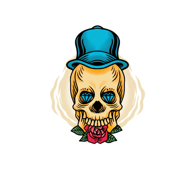 make traditional or old school tattoo