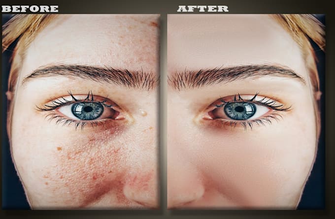 retouch headshot, portraits, beauty, skin, face retouching