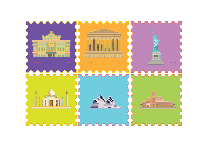 do perfect vector illustrations of map, buildings icons
