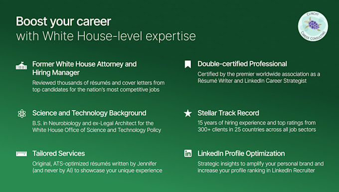 optimize your linkedin profile and write and design your resume and cover letter