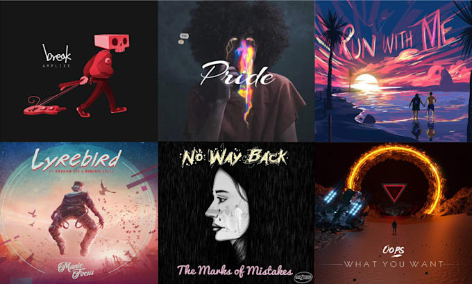 Design professional album cover art or music artwork by Creative_khans ...