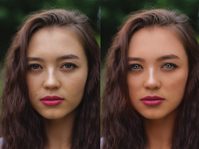do the best and smoothest skin retouching