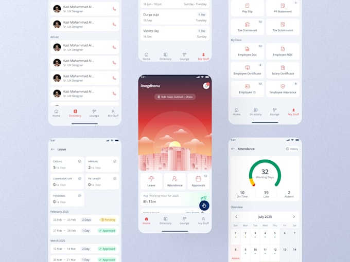 design mobile app UI UX, ai driven, ios and android in figma