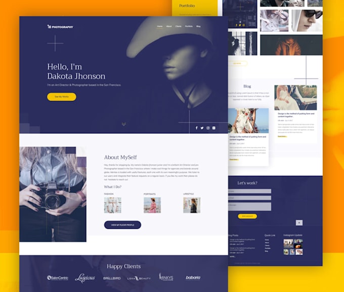 convert PSD to HTML CSS bootstrap responsive website